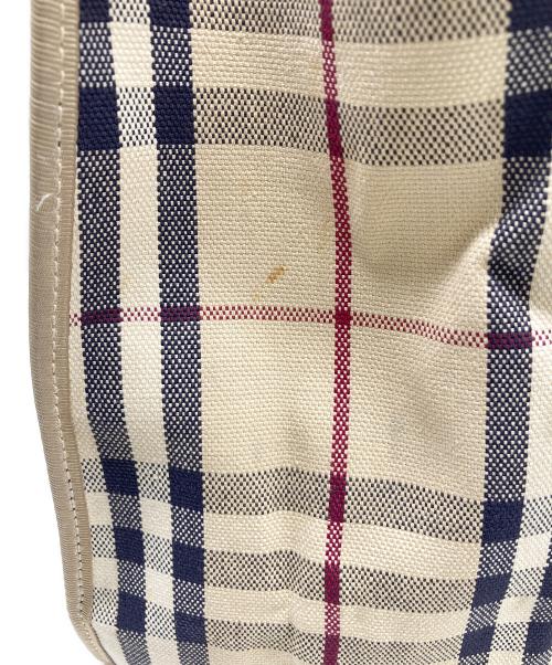 BURBERRY LONDON（バーバリーロンドン）BURBERRY LONDON (バーバリーロンドン) トートバッグ アイボリーの古着・服飾アイテム
