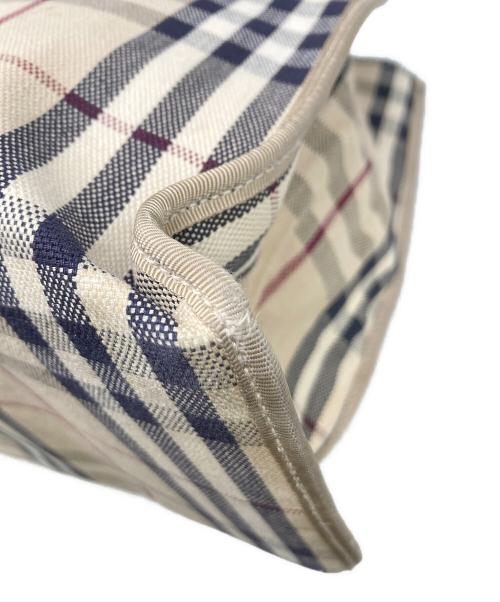 BURBERRY LONDON（バーバリーロンドン）BURBERRY LONDON (バーバリーロンドン) トートバッグ アイボリーの古着・服飾アイテム