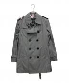 BURBERRY BLACK LABELバーバリーブラックレーベル）の古着「コート」｜グレー