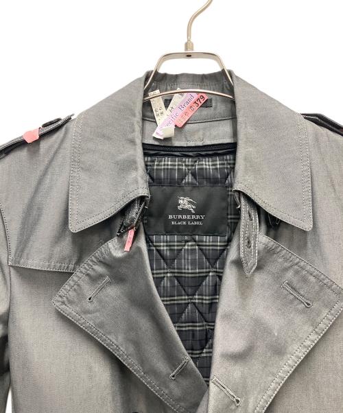 BURBERRY BLACK LABEL（バーバリーブラックレーベル）BURBERRY BLACK LABEL (バーバリーブラックレーベル) コート グレー サイズ:SIZE Sの古着・服飾アイテム
