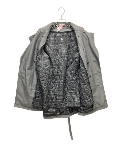 BURBERRY BLACK LABEL（バーバリーブラックレーベル）BURBERRY BLACK LABEL (バーバリーブラックレーベル) コート グレー サイズ:SIZE Sの古着・服飾アイテム