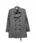 BURBERRY BLACK LABEL（バーバリーブラックレーベル）の古着「コート」｜グレー
