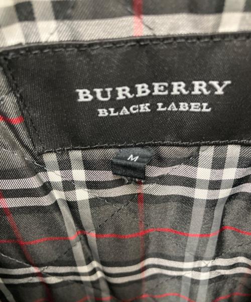 BURBERRY BLACK LABEL（バーバリーブラックレーベル）BURBERRY BLACK LABEL (バーバリーブラックレーベル) カシミヤ混コート ブラック サイズ:SIZE Mの古着・服飾アイテム