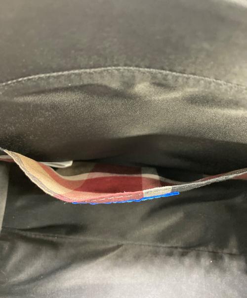 BLUE LABEL CRESTBRIDGE（ブルーレーベルクレストブリッジ）BLUE LABEL CRESTBRIDGE (ブルーレーベルクレストブリッジ) レザーメタルハンドルスクエアミニトート ブラックの古着・服飾アイテム