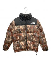 THE NORTH FACE（ザ ノース フェイス）の古着「ダウンジャケット」｜ブラック×ブラウン