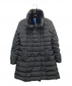 BLUE LABEL CRESTBRIDGEブルーレーベルクレストブリッジ）の古着「ダウンコート」｜ブラック