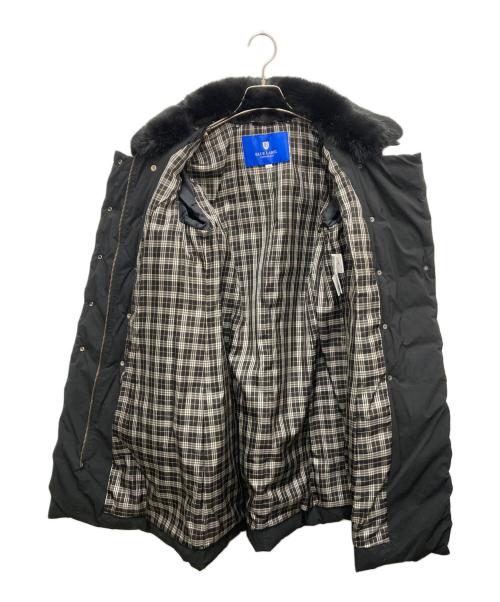 BLUE LABEL CRESTBRIDGE（ブルーレーベルクレストブリッジ）BLUE LABEL CRESTBRIDGE (ブルーレーベルクレストブリッジ) ダウンコート ブラック サイズ:SIZE38の古着・服飾アイテム