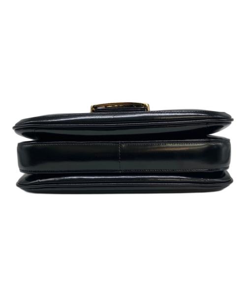 CELINE（セリーヌ）CELINE (セリーヌ) 馬車金具ハンドバッグ ブラックの古着・服飾アイテム