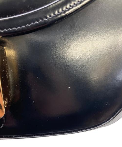 CELINE（セリーヌ）CELINE (セリーヌ) 馬車金具ハンドバッグ ブラックの古着・服飾アイテム