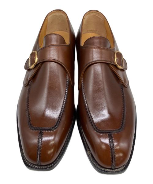 SCOTCH GRAIN（スコッチグレイン）SCOTCH GRAIN (スコッチグレイン) レザーシューズ ブラウン サイズ:SIZE 26cmの古着・服飾アイテム
