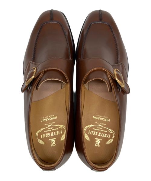 SCOTCH GRAIN（スコッチグレイン）SCOTCH GRAIN (スコッチグレイン) レザーシューズ ブラウン サイズ:SIZE 26cmの古着・服飾アイテム