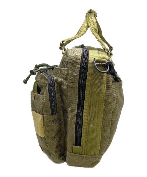 BRIEFING（ブリーフィング）BRIEFING (ブリーフィング) 2WAYビジネスバッグ グリーンの古着・服飾アイテム