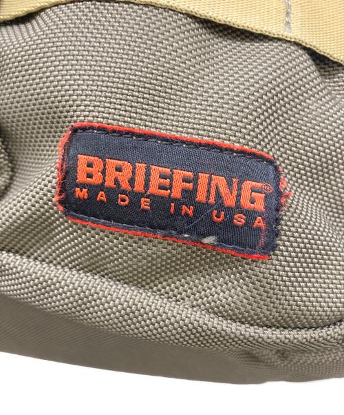 BRIEFING（ブリーフィング）BRIEFING (ブリーフィング) 2WAYビジネスバッグ グリーンの古着・服飾アイテム
