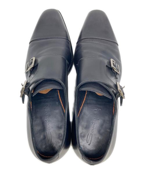 Santoni（サントーニ）Santoni (サントーニ) ストレートチップシューズ ブラック サイズ:8 1/2の古着・服飾アイテム