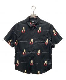 stussy（ステューシー）の古着「半袖シャツ」｜ブラック