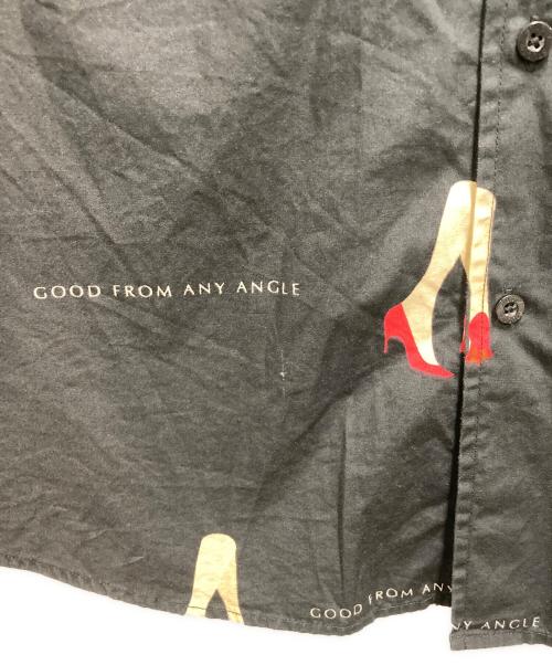 stussy（ステューシー）stussy (ステューシー) 半袖シャツ ブラック サイズ:SIZE Lの古着・服飾アイテム