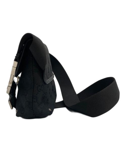 GUCCI（グッチ）GUCCI (グッチ) ウエストポーチ ブラックの古着・服飾アイテム