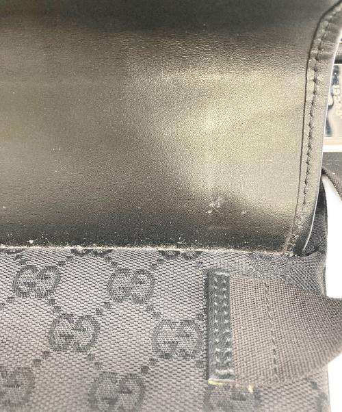 GUCCI（グッチ）GUCCI (グッチ) ウエストポーチ ブラックの古着・服飾アイテム