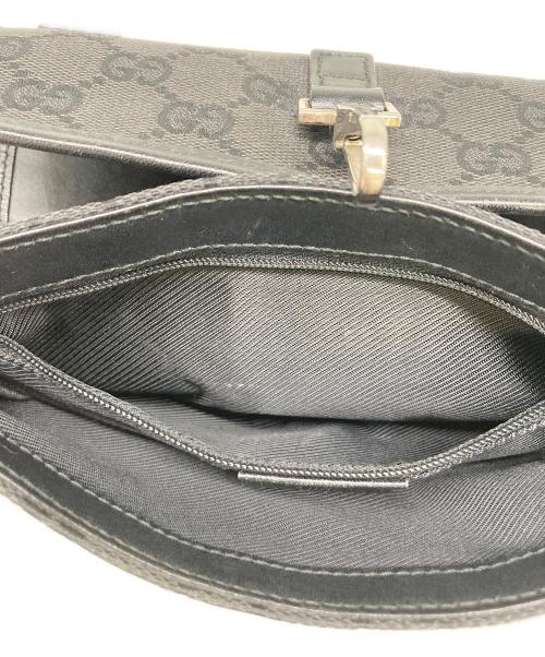 GUCCI（グッチ）GUCCI (グッチ) ウエストポーチ ブラックの古着・服飾アイテム