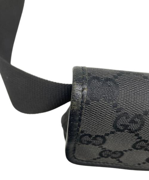 GUCCI（グッチ）GUCCI (グッチ) ウエストポーチ ブラックの古着・服飾アイテム