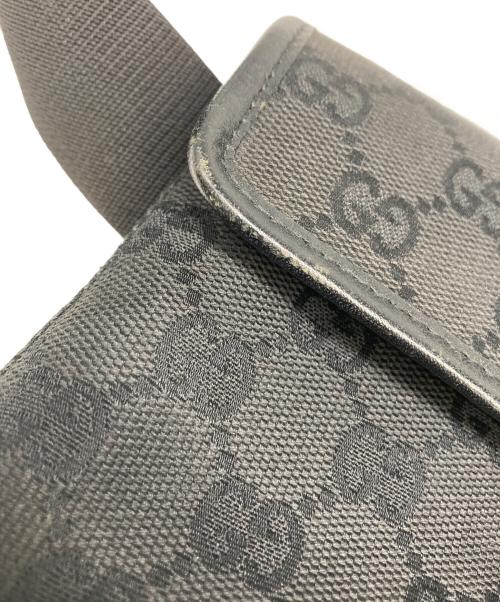 GUCCI（グッチ）GUCCI (グッチ) ウエストポーチ ブラックの古着・服飾アイテム
