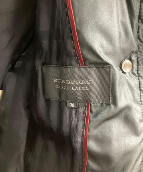 BURBERRY BLACK LABEL（バーバリーブラックレーベル）BURBERRY BLACK LABEL (バーバリーブラックレーベル) ダウンジャケット ブラック サイズ:SIZE　38の古着・服飾アイテム