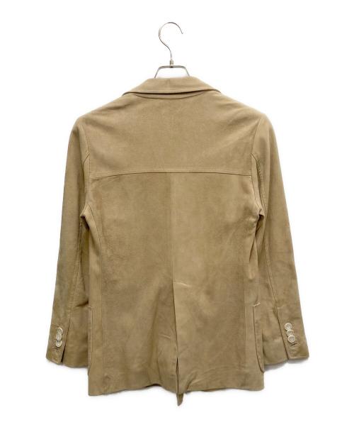 EMMETI（エンメティ）EMMETI (エンメティ) ダブルテーラードジャケット ベージュ サイズ:SIZE 42の古着・服飾アイテム