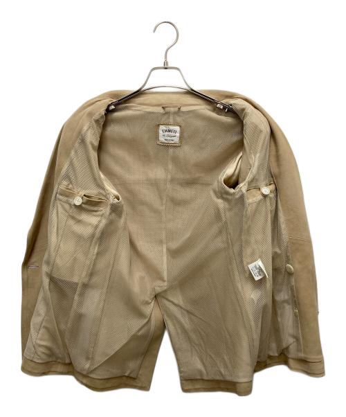 EMMETI（エンメティ）EMMETI (エンメティ) ダブルテーラードジャケット ベージュ サイズ:SIZE 42の古着・服飾アイテム