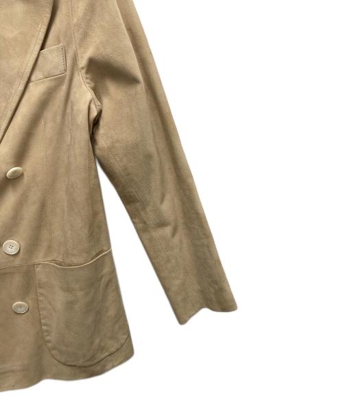 EMMETI（エンメティ）EMMETI (エンメティ) ダブルテーラードジャケット ベージュ サイズ:SIZE 42の古着・服飾アイテム