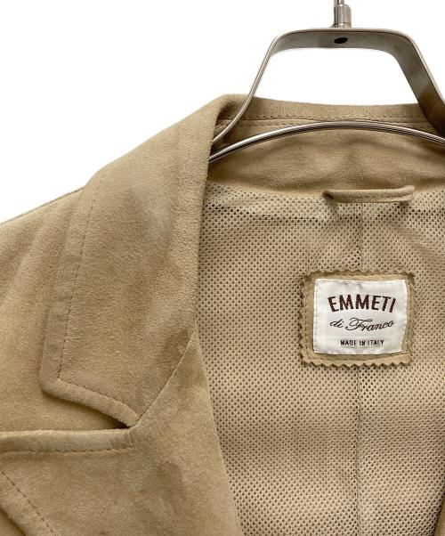 EMMETI（エンメティ）EMMETI (エンメティ) ダブルテーラードジャケット ベージュ サイズ:SIZE 42の古着・服飾アイテム