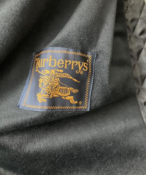 Burberry's（バーバリーズ）Burberry's (バーバリーズ) ライナー付コート ブラック サイズ:７ARの古着・服飾アイテム