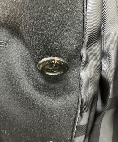 BURBERRY LONDON（バーバリーロンドン）BURBERRY LONDON (バーバリーロンドン) カシミヤ混コート ブラック サイズ:SIZE　40の古着・服飾アイテム
