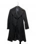 BURBERRY LONDON (バーバリーロンドン) カシミヤ混コート ブラック サイズ:SIZE　40：21000円