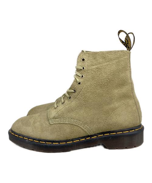 Dr.Martens（ドクターマーチン）Dr.Martens (ドクターマーチン) 8ホールブーツ カーキ サイズ:7UK（約26.0cm）の古着・服飾アイテム