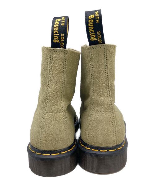 Dr.Martens（ドクターマーチン）Dr.Martens (ドクターマーチン) 8ホールブーツ カーキ サイズ:7UK（約26.0cm）の古着・服飾アイテム