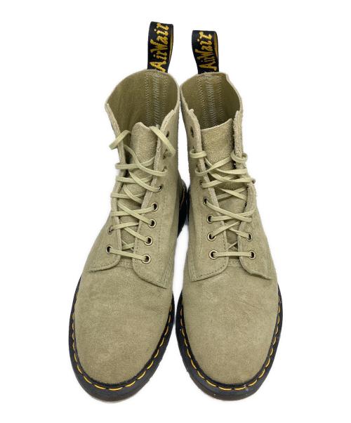 Dr.Martens（ドクターマーチン）Dr.Martens (ドクターマーチン) 8ホールブーツ カーキ サイズ:7UK（約26.0cm）の古着・服飾アイテム