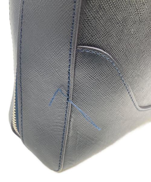 PELLE MORBIDA（ペッレモルビダ）PELLE MORBIDA (ペッレモルビダ) ブリーフケース ネイビーの古着・服飾アイテム