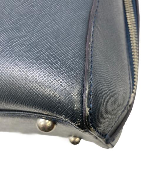 PELLE MORBIDA（ペッレモルビダ）PELLE MORBIDA (ペッレモルビダ) ブリーフケース ネイビーの古着・服飾アイテム