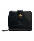 IL BISONTEイル ビゾンテ）の古着「2つ折り財布」｜ブラック