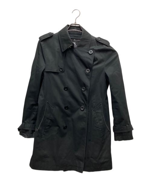 BURBERRY BLACK LABEL（バーバリーブラックレーベル）BURBERRY BLACK LABEL (バーバリーブラックレーベル) トレンチコート ブラック サイズ:Mの古着・服飾アイテム