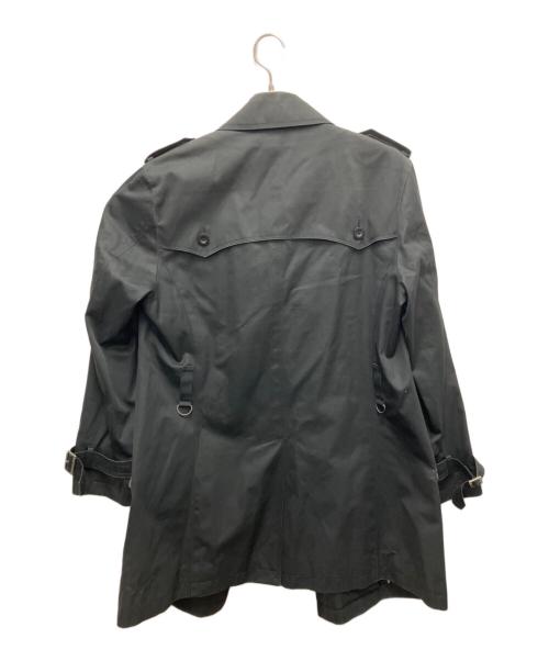 BURBERRY BLACK LABEL（バーバリーブラックレーベル）BURBERRY BLACK LABEL (バーバリーブラックレーベル) トレンチコート ブラック サイズ:Mの古着・服飾アイテム