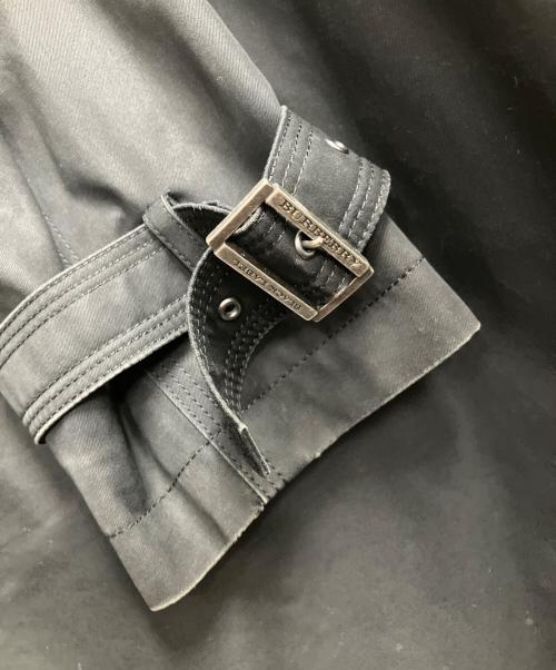 BURBERRY BLACK LABEL（バーバリーブラックレーベル）BURBERRY BLACK LABEL (バーバリーブラックレーベル) トレンチコート ブラック サイズ:Mの古着・服飾アイテム