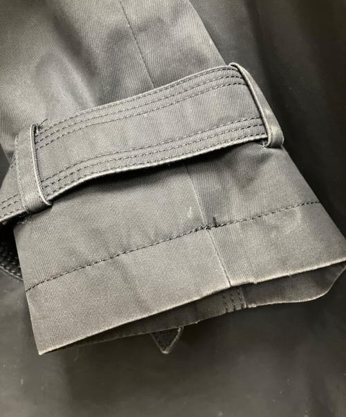 BURBERRY BLACK LABEL（バーバリーブラックレーベル）BURBERRY BLACK LABEL (バーバリーブラックレーベル) トレンチコート ブラック サイズ:Mの古着・服飾アイテム