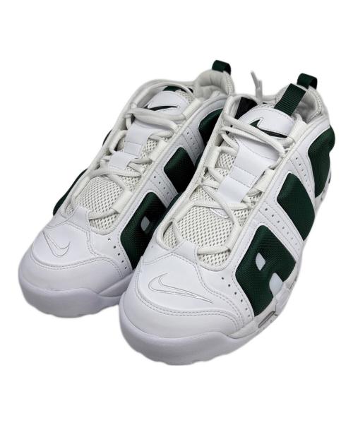 NIKE（ナイキ）NIKE (ナイキ) Air More Uptempo Low ホワイト×グリーン サイズ:28の古着・服飾アイテム