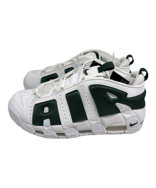 NIKE（ナイキ）NIKE (ナイキ) Air More Uptempo Low ホワイト×グリーン サイズ:28の古着・服飾アイテム