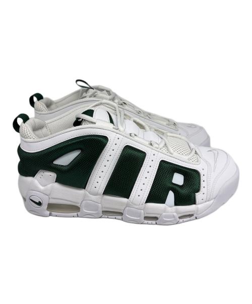NIKE（ナイキ）NIKE (ナイキ) Air More Uptempo Low ホワイト×グリーン サイズ:28の古着・服飾アイテム