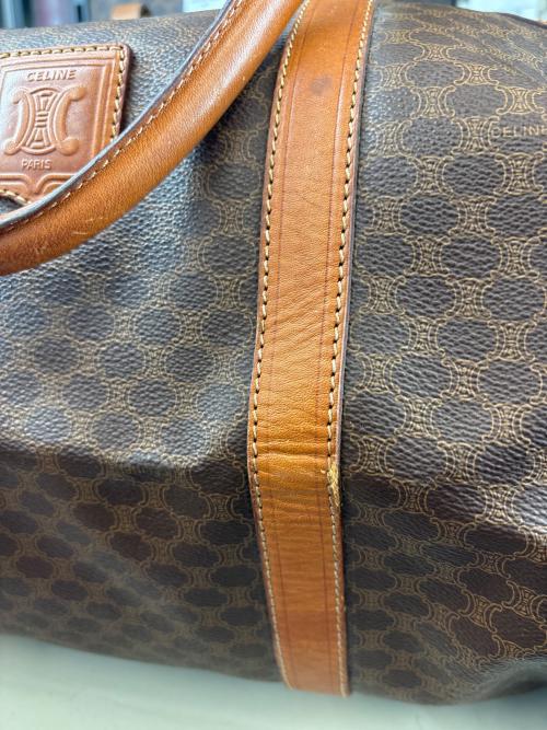 CELINE（セリーヌ）CELINE (セリーヌ) ボストンバッグ ブラウンの古着・服飾アイテム