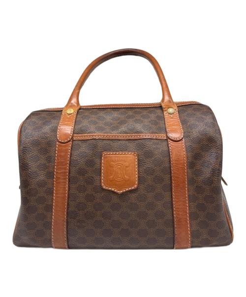 CELINE（セリーヌ）CELINE (セリーヌ) 巾着ショルダーバッグ ブラウンの古着・服飾アイテム