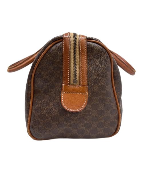 CELINE（セリーヌ）CELINE (セリーヌ) 巾着ショルダーバッグ ブラウンの古着・服飾アイテム