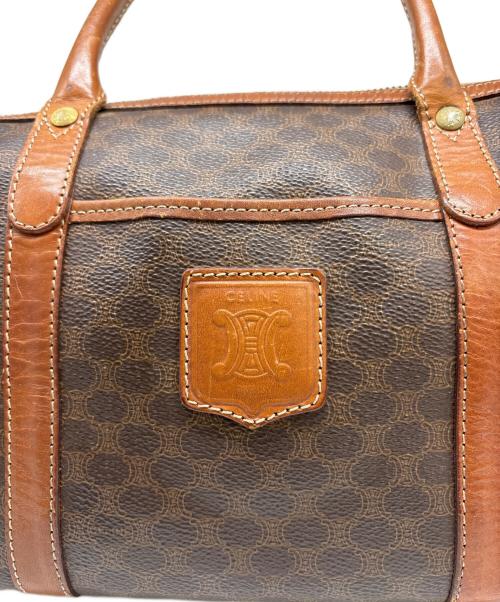 CELINE（セリーヌ）CELINE (セリーヌ) 巾着ショルダーバッグ ブラウンの古着・服飾アイテム